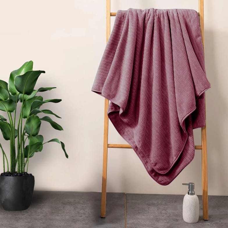 Story@home Microfiber 400 GSM Bath Towel Set  (Pack of 2)